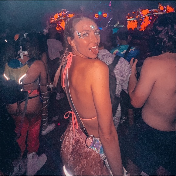 SOLD on Depop - Dolls Kill x Trickz N’ Treatz Rave Rodeo Cowgirl Set - Picture 8 of 8